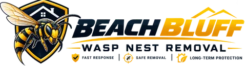 Beach Bluff Wasp Nest Removal